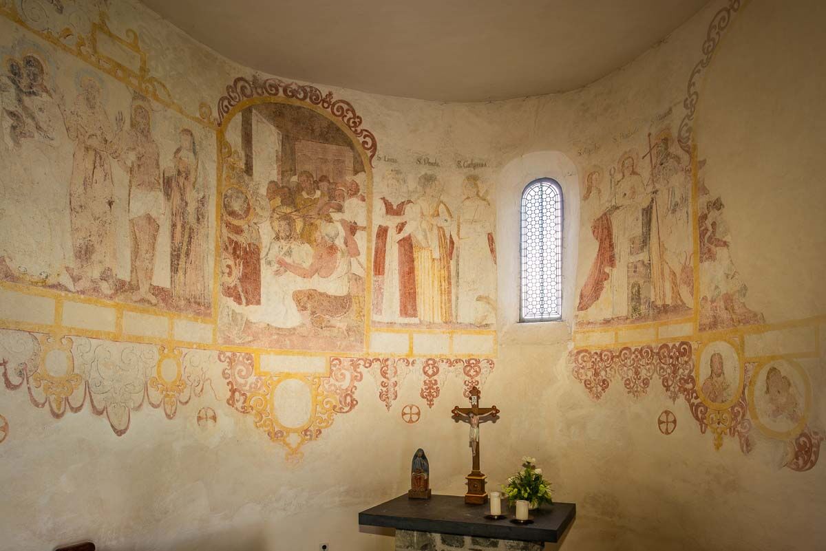 Wandmalerei St. Rochuskapelle
