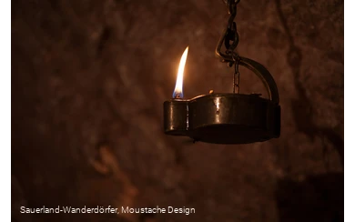 Eine Froschlampe im Philippstollen