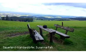 Krutenberg Aussicht mit Bank