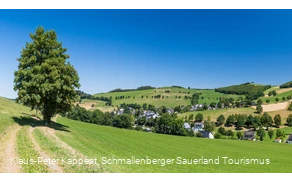 Blick von der Fotoroute auf Oberhenneborn