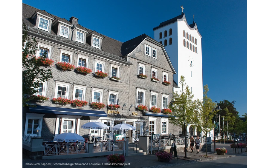 Kirchplatz in Bad Fredeburg