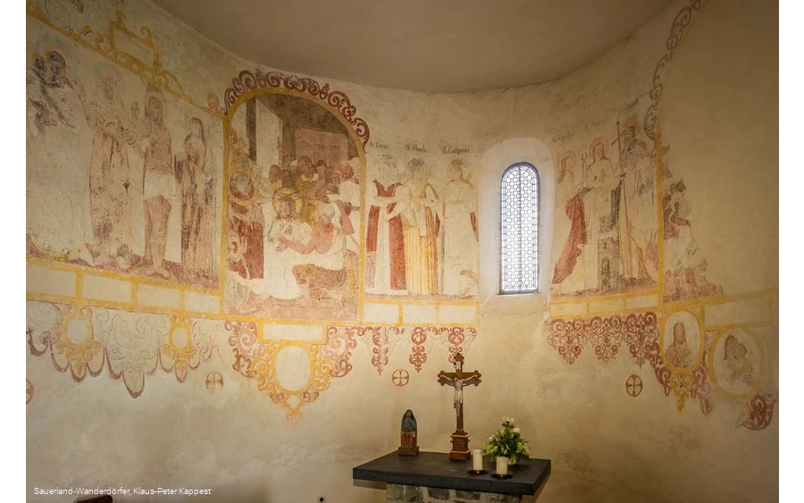 Wandmalerei St. Rochuskapelle