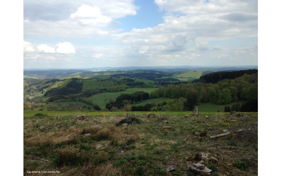 Fernsicht vom Krutenberg