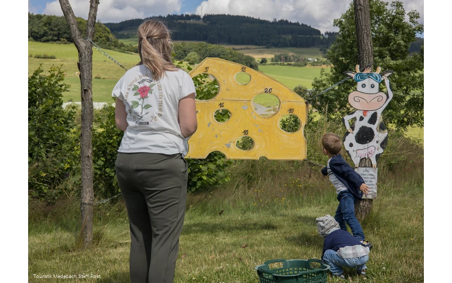 Spaß auf den Milchstationen in Referinghausen