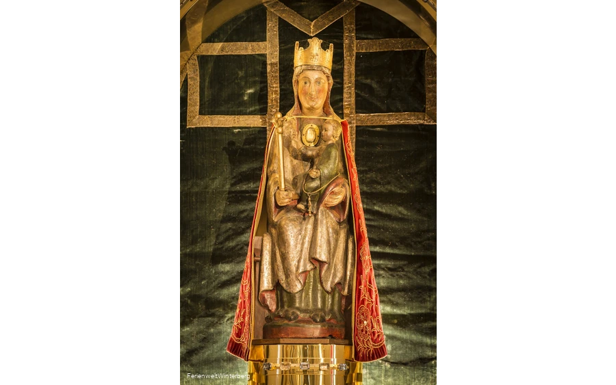 Heilige Maria Mutter Gottes mit Sohn