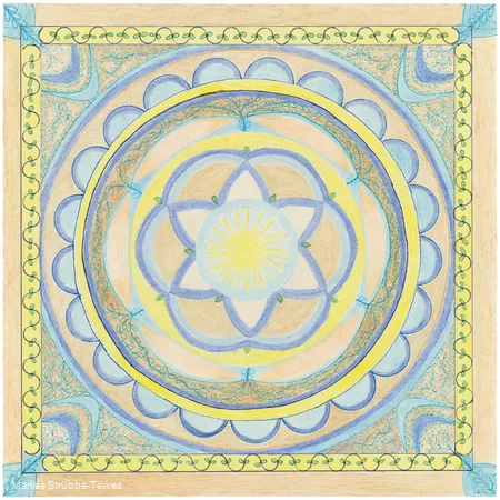 Mandala der Unterkirche Hallenberg
