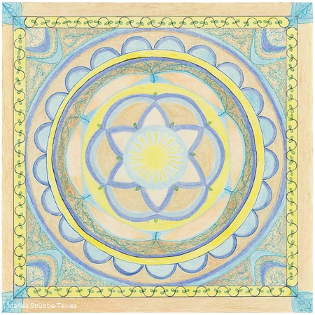 Mandala der Unterkirche Hallenberg