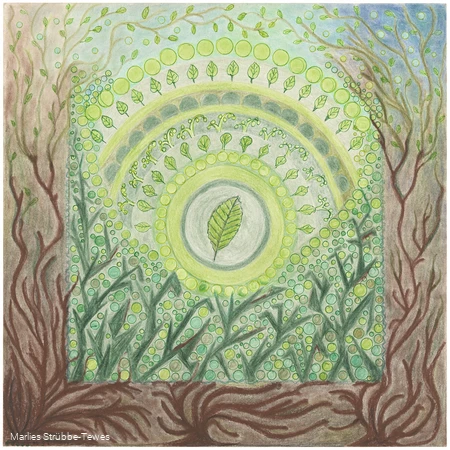 Zeichnung Kyrill Pfad