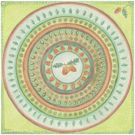 Mandala Eiche im Ohl
