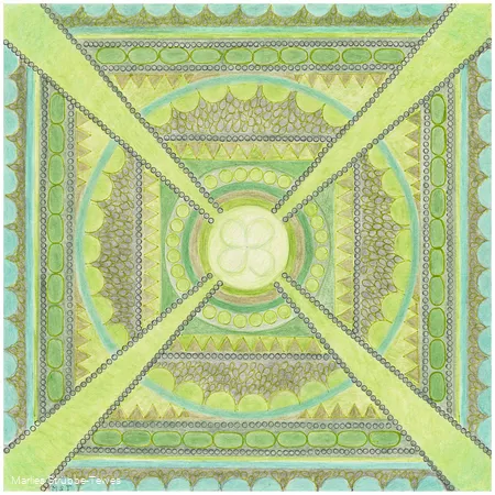 Mandala am Kahlen