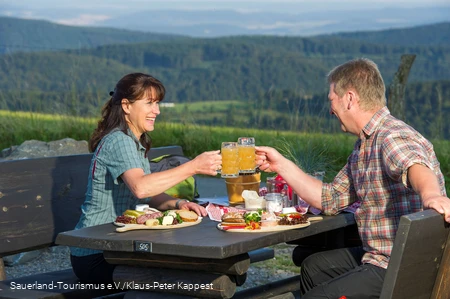 Vesperzeit in der Hütte Kahle Pön