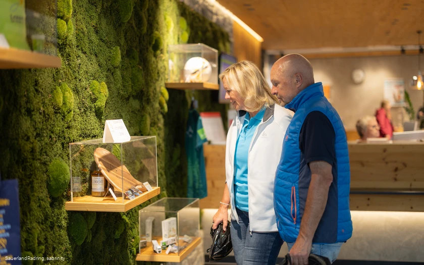 Souvenirs in der Tourist-Information