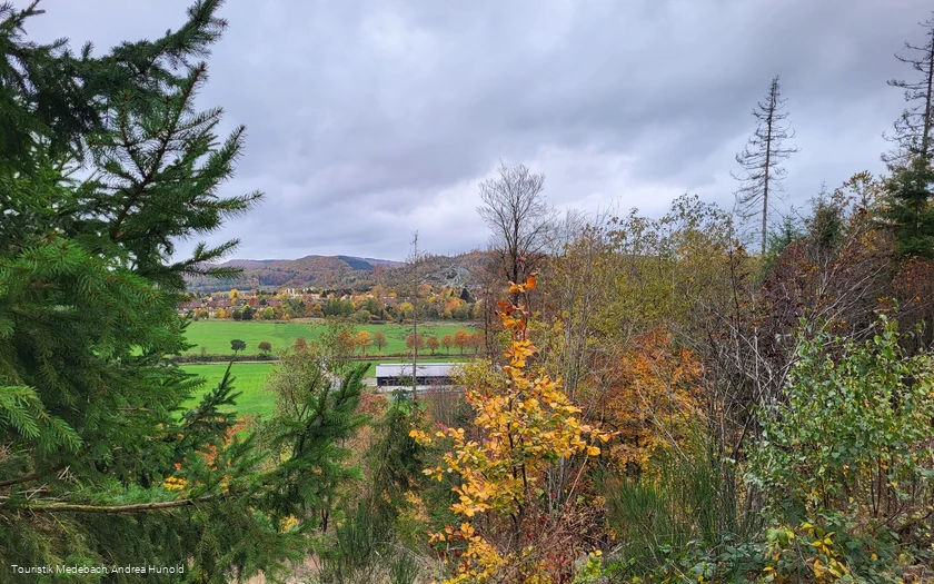 Ausblick vom Hasenkammerblick / Weddelberg