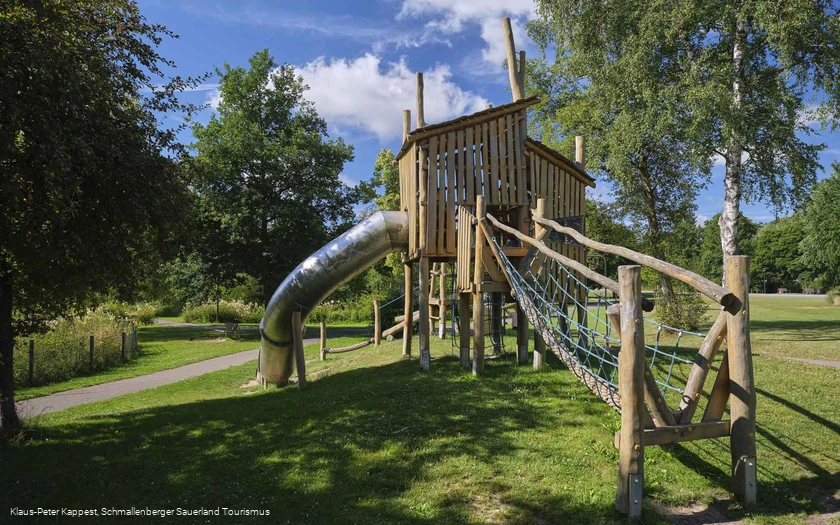 Kinderspielplatz im Lennepark in Schmallenberg