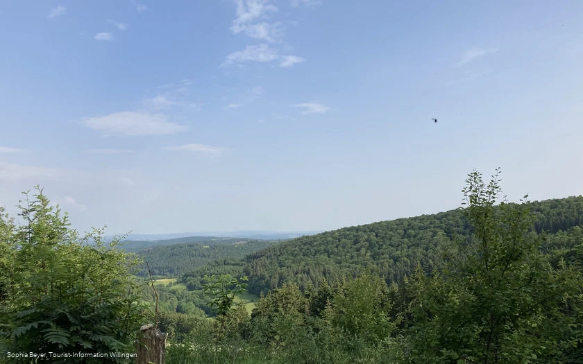 Ausblick am Wanderweg U1