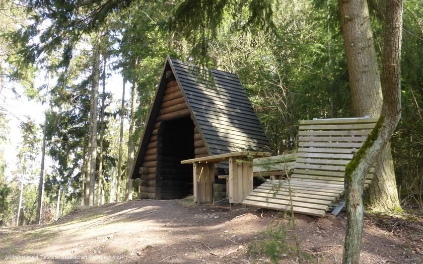 Schutzhütte Hasenkammerblick