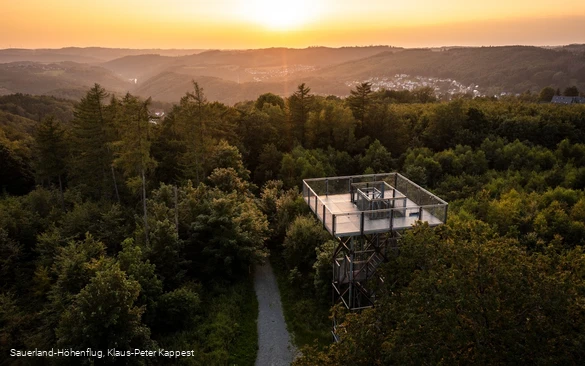 Blick vom Quittmannsturm in Neuenrade
