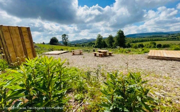 Fernblick vom Trekkingplatz Himmelsnah