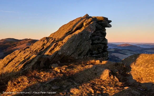 Sonenaufgangsstimmung auf dem Olsberg
