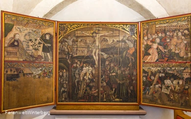 Heilige Tafel der Unterkirche in Hallenberg