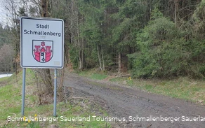Infoschild Stadt Schmallenberg