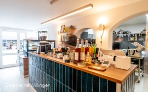 Theke im Café Ne.Na