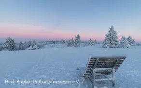 Winterlandschaft auf dem Kahler Asten