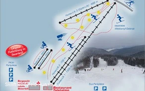 Pistenübersicht Hunaulift