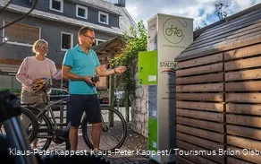 E-Bike-Ladestation
