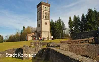 Eisenberg Ruine mit Georg-Viktor-Turm