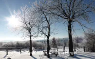 Blick auf Medebach im Winter