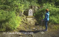 Frau am Christenboernchen bei Willingen-Usseln