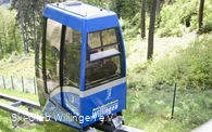 Standseilbahn an der Muehlenkopfschanze