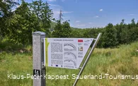 Geoparkstation G4 an der Schwalenburg