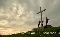 Gipfelkreuz auf dem Klemensberg