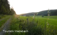 Wanderung auf dem M2 um den Hesseberg.