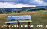Panoramatafel des Sauerland Höhenflugs
