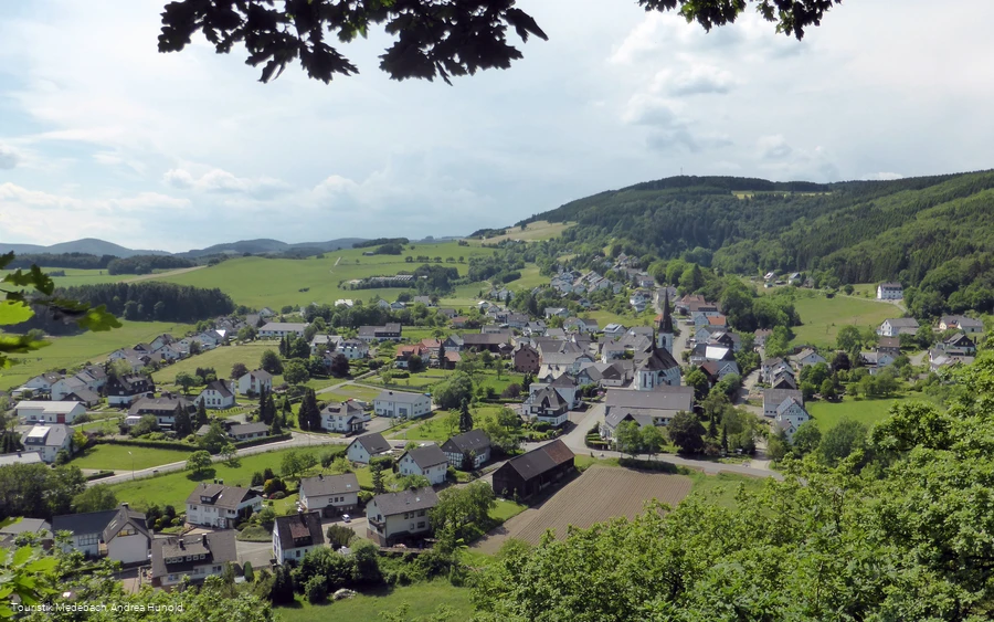 Blick vom Kreuzberg Düdinghausen