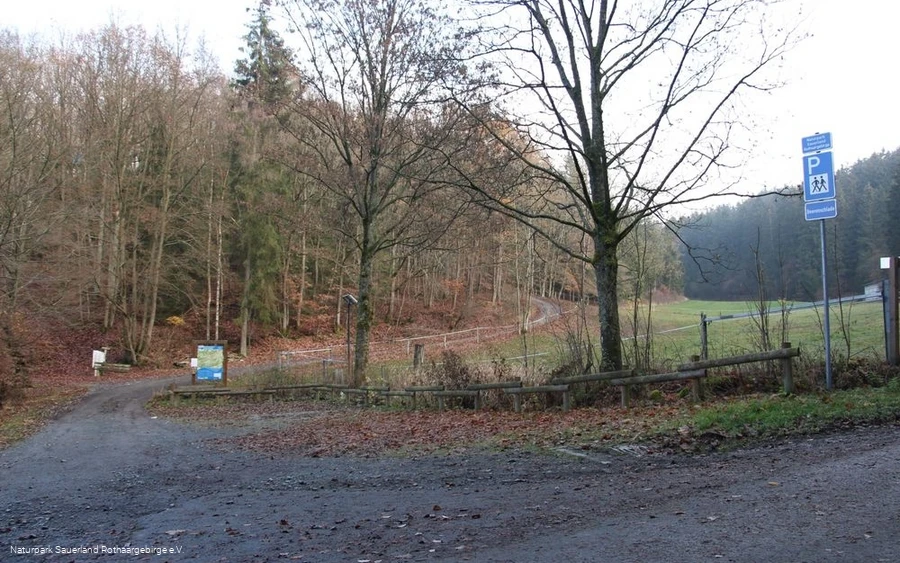Impressionen des Wanderparkplatzes