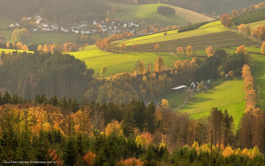 Blick auf Westfeld im Schmallenberger Sauerland