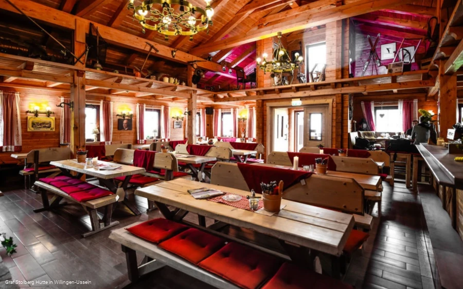 Graf Stolberg Hütte Innenansicht