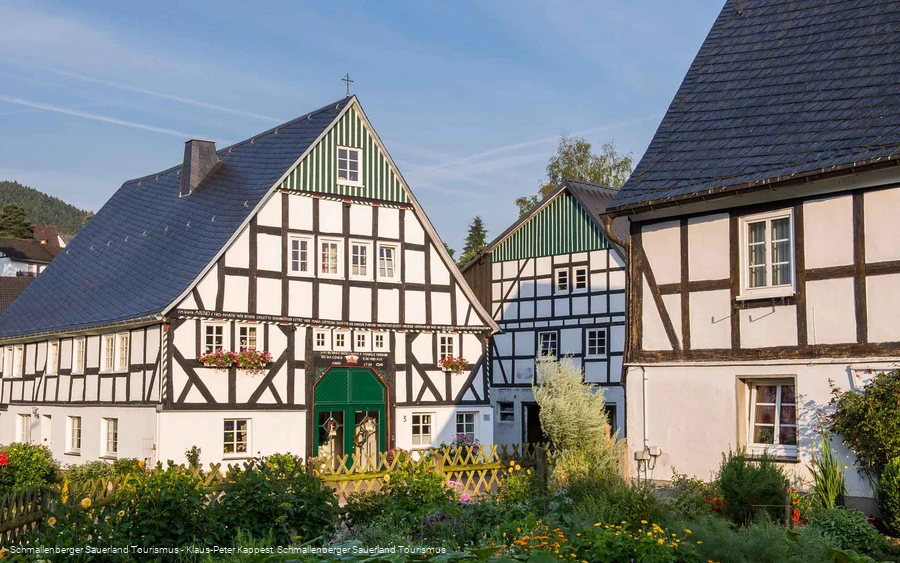 Fachwerkhäuser in Fleckenberg