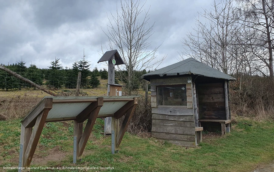 Schutzhütte auf dem Herschede