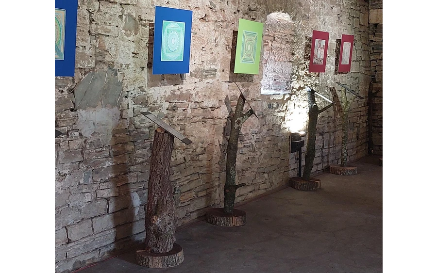 Einblick in die Ausstellung der Sauerland-Seelenorte