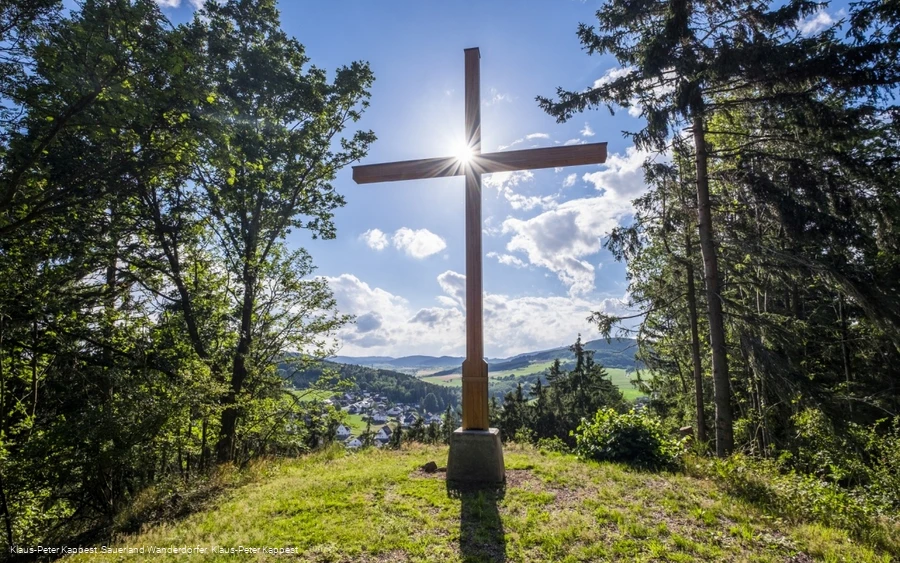 Gipfelkreuz Opolt in Medebach-Dreislar
