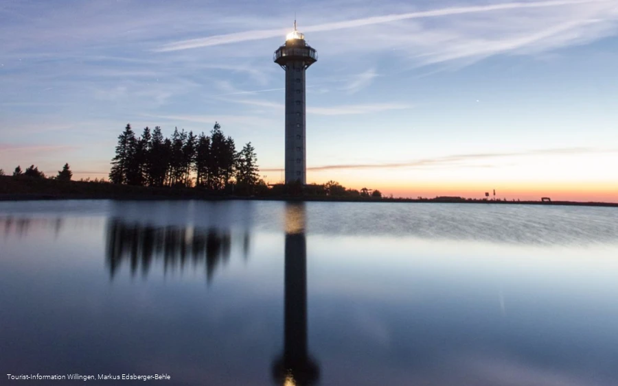 Hochheideturm und Bergsee Ettelsberg 