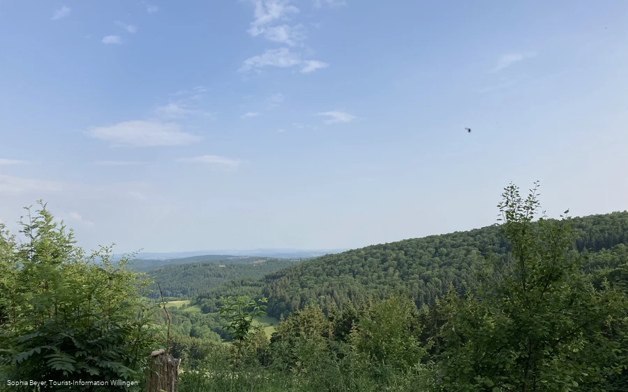 Ausblick am Wanderweg U1
