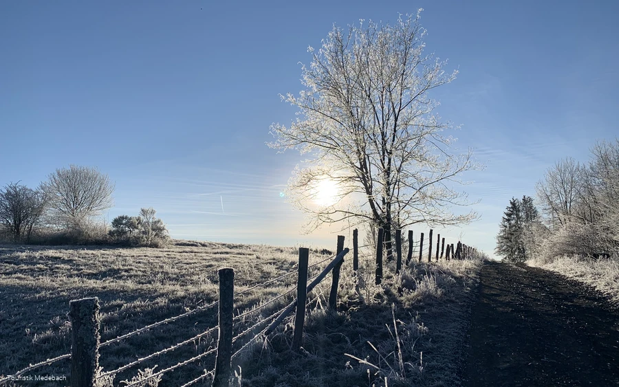 Winterlandschaft in Medebach