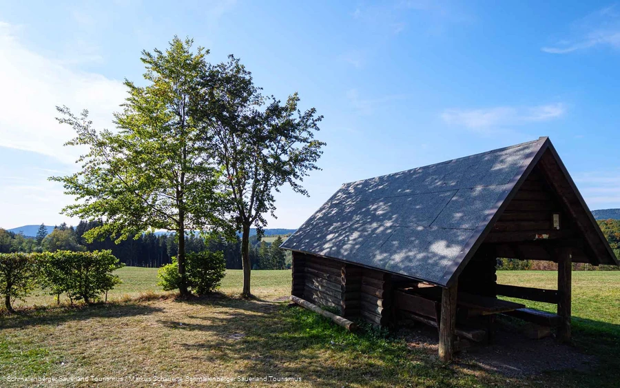 Schutzhütte am Weißen Kreuz