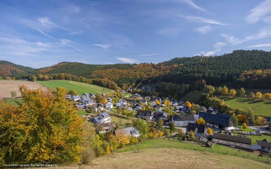 Blick auf Niedersorpe